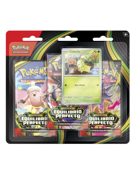 Blíster de 3 sobres Equilibrio Perfecto Perfect Order – Pokémon TCG