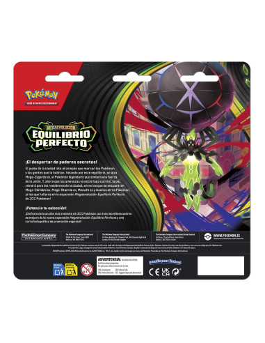 Blíster de 3 sobres Equilibrio Perfecto Perfect Order – Pokémon TCG
