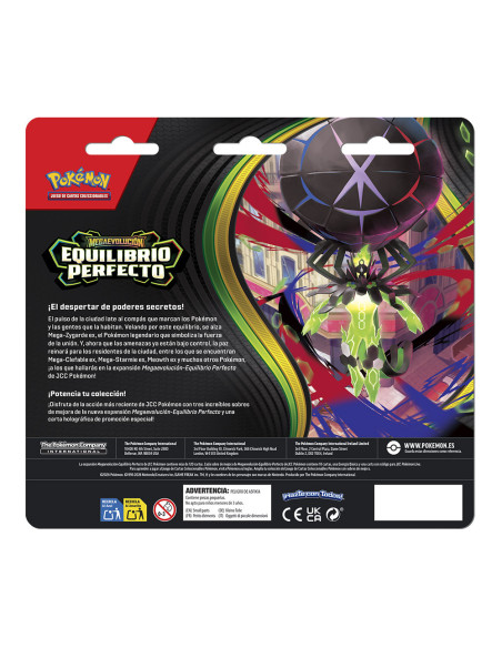 Blíster de 3 sobres Equilibrio Perfecto Perfect Order – Pokémon TCG