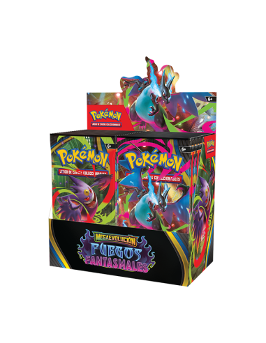 Booster Box de 36 sobres Mega Evoluciones Llamas Fantasmales – Pokémon TCG