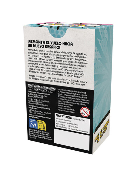 Booster Bundle Pokémon Héroes Ascendentes | 6 Sobres TCG