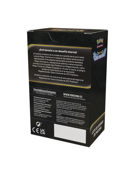Booster Bundle 6 Sobres ETB Caos Creciente – Stock Limitado Oficial