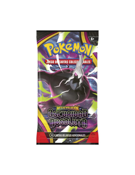 Blíster 3 Sobres Oscuridad Absoluta Pokémon | Oficial precios competitivos envios 72 horas dias habiles