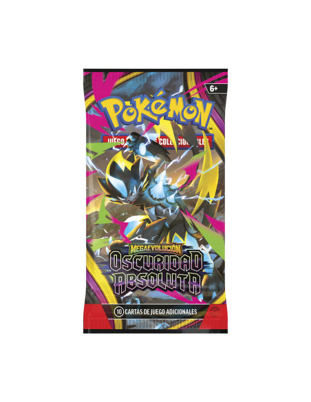 Blíster 3 Sobres Oscuridad Absoluta Pokémon | Oficial precios competitivos envios 72 horas dias habiles