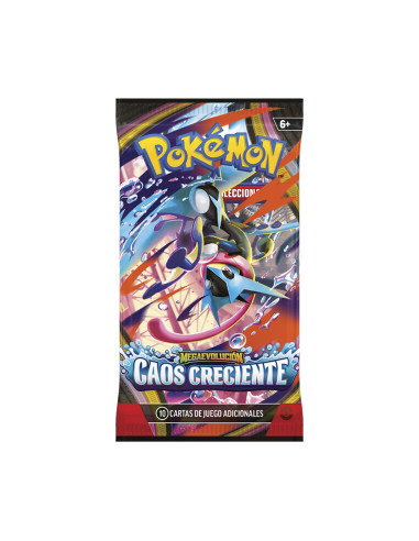 Comprar Blíster 3 Sobres Caos Creciente Pokémon | Envío 24h