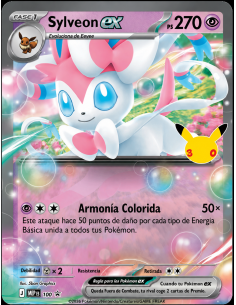 Pokémon Sylveon ex 30.º Aniversario | Caja Española 2