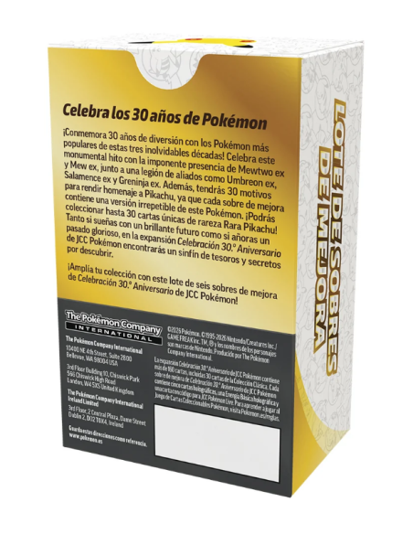Pokémon TCG Booster Bundle 30.º Aniversario | 6 Sobres