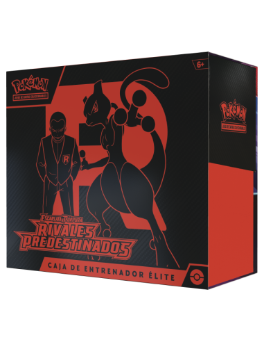 ETB Élite Trainer Box Rivales Predestinados Escarlata y Púrpura – Pokémon TCG