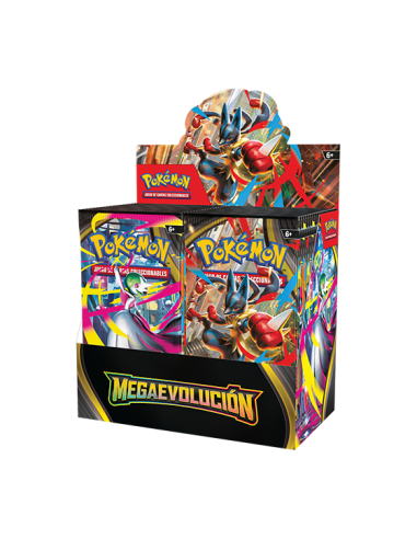 Caja de 36 sobres Megaevolución Mega Evolution – Pokémon TCG