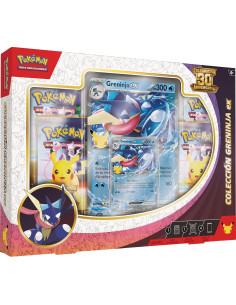 Pokémon ex Tin Greninja ex 30 Aniversario | Mythocard TCG 2