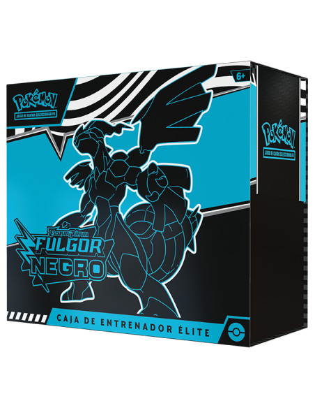 ETB Élite Trainer Box Escarlata y Púrpura Fulgor Negro – Pokémon TCG