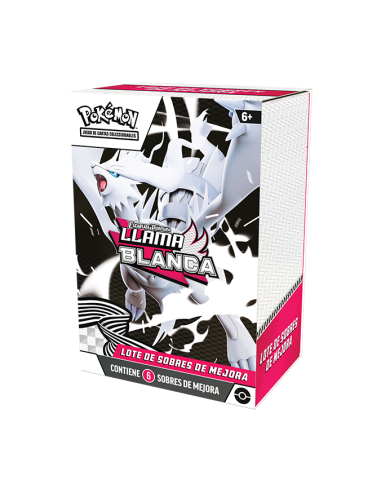 Booster Bundle Escarlata y Púrpura Llama Blanca – Pokémon TCG