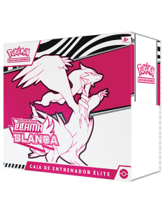 ETB Élite Trainer Box Escarlata y Púrpura Llama Blanca – Pokémon TCG