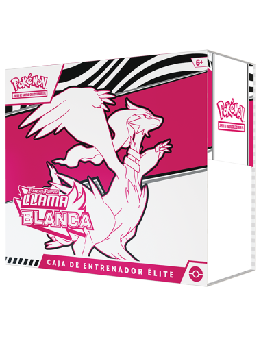 ETB Élite Trainer Box Escarlata y Púrpura Llama Blanca – Pokémon TCG