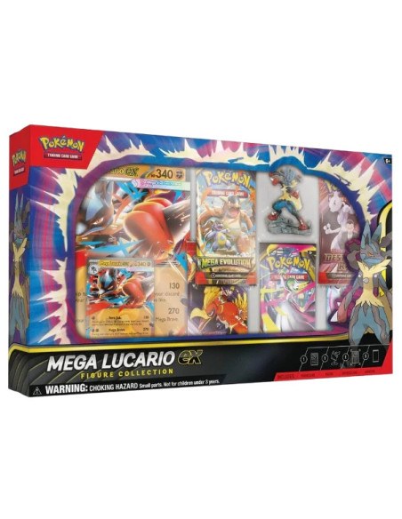 Figura Mega Lucario EX Megaevolución – Pokémon TCG