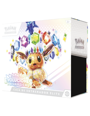 ETB Élite Trainer Box Escarlata y Púrpura Evoluciones Prismáticas – Pokémon TCG
