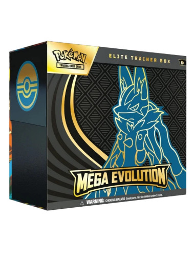 ETB Élite Trainer Box Lucario Mega Evolución – Pokémon TCG