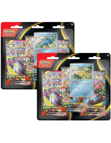 Blíster de 3 sobres Megaevolución Mega Evolution – Pokémon TCG