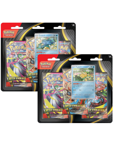 Blíster de 3 sobres Megaevolución Mega Evolution – Pokémon TCG