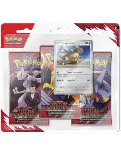 Blíster de 3 sobres  Escarlata y Púrpura Rivales Predestinados Destined Rivals 2.0 – Pokémon TCG