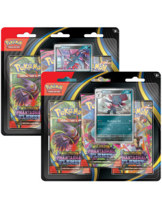 Blíster de 3 sobres Llamas Fantasmales Mega Evoluciones – Pokémon TCG