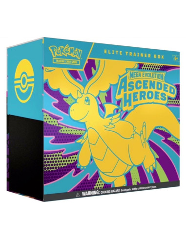 ETB Élite Trainer Box Mega Evoluciones Héroes Ascendentes – Pokémon TCG